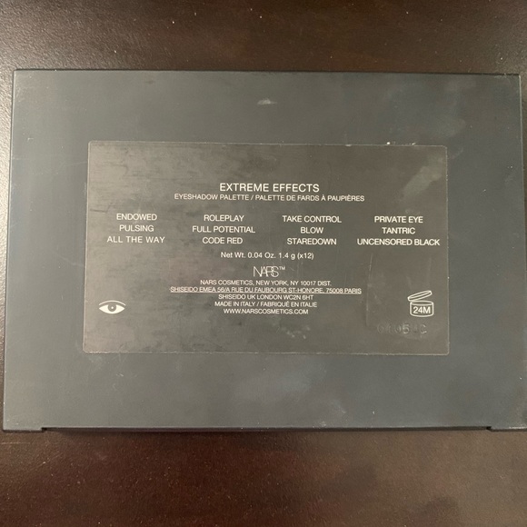 Nars eyeshadow palette extreme effects - Picture 5 of 7